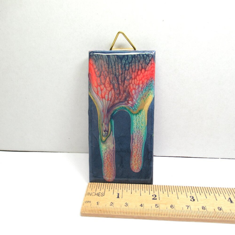 Drippy Hanging Art Tile - Picture 3 of 9